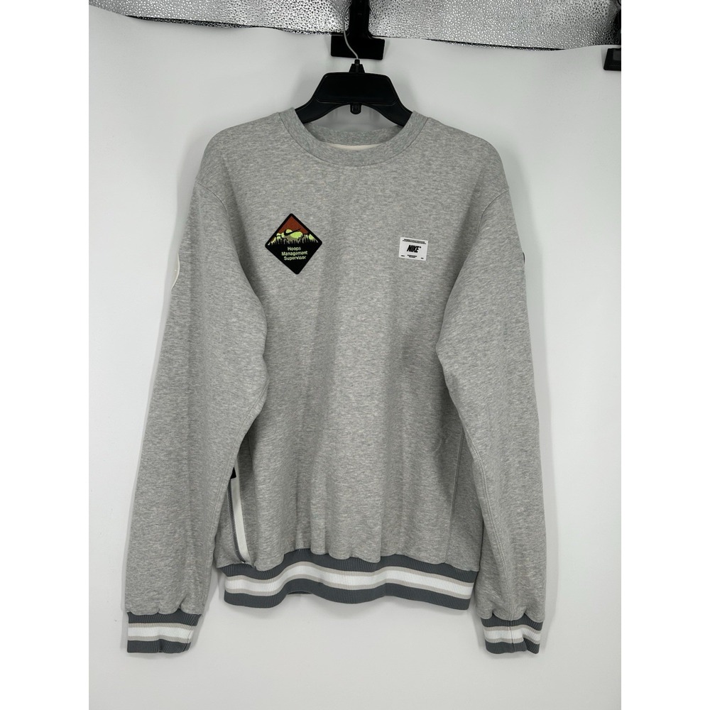 Nike Standard Issue‎ Hoops Management Crewneck Dri Fit DX0446-050 Medium Tall MT